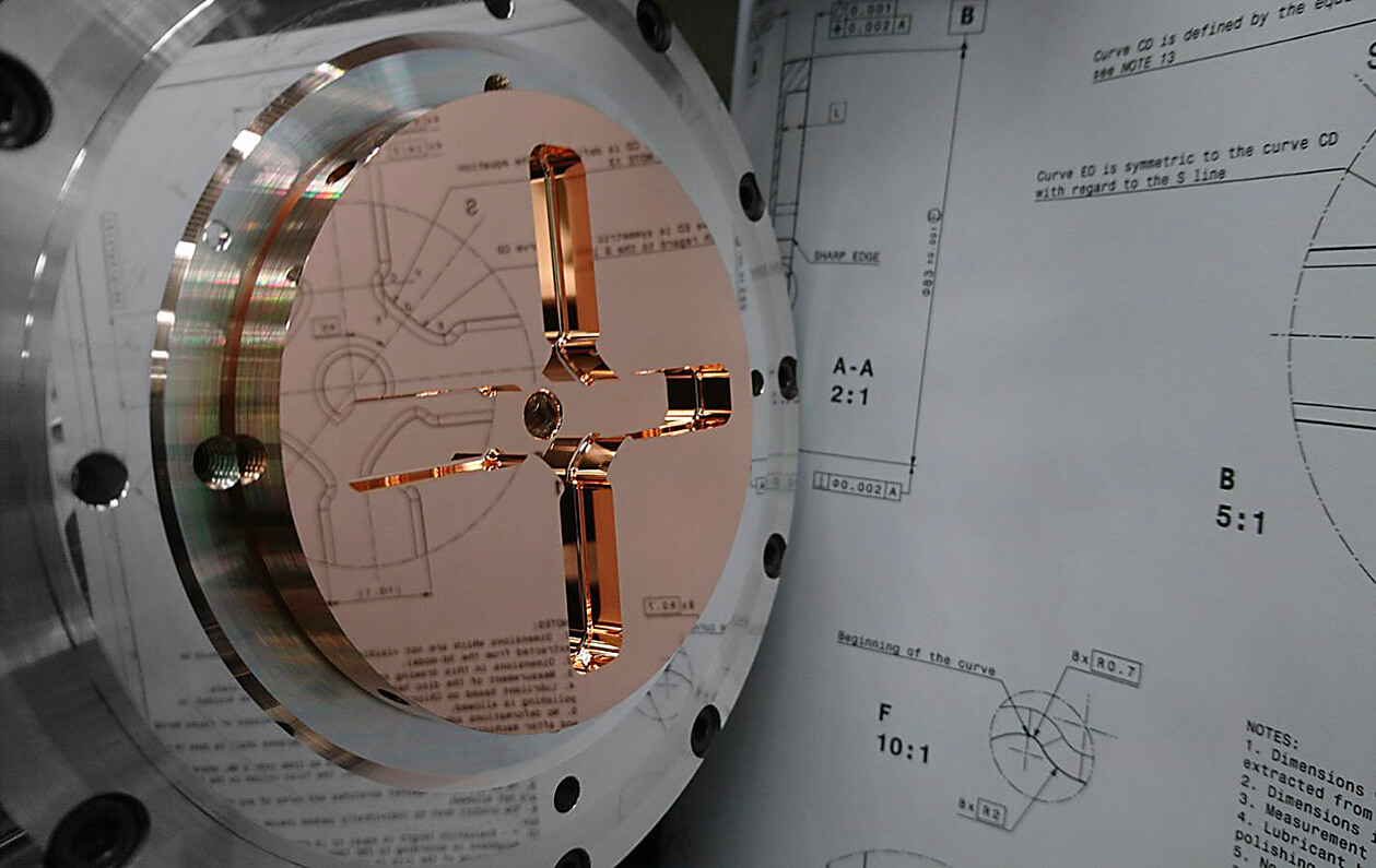 Componentes acelerador de particulas