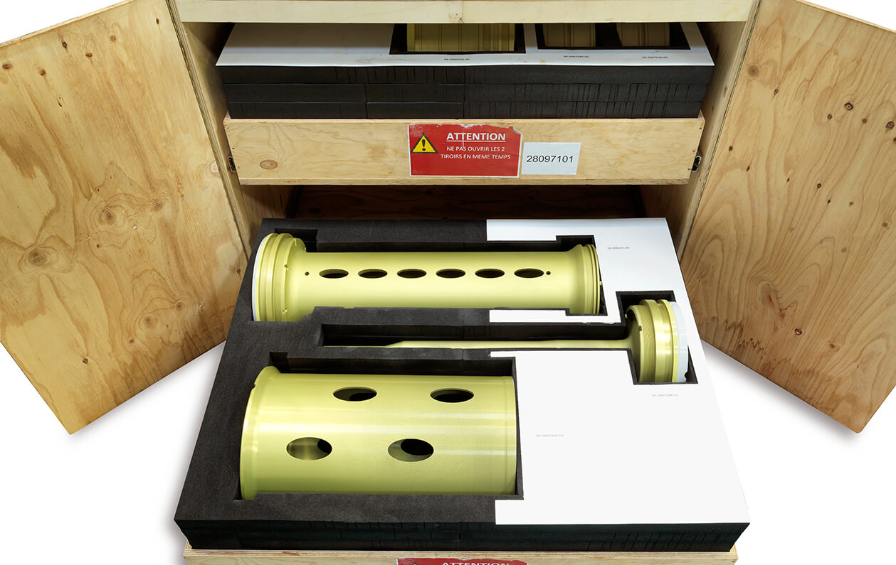 Amortiguadores para trenes de aterrizaje