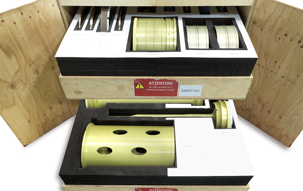 Amortiguadores para trenes de aterrizaje